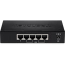 TRENDnet TPE-TG50ES EdgeSmart 5-Port Gigabit PoE+ Compliant Managed Network Switch