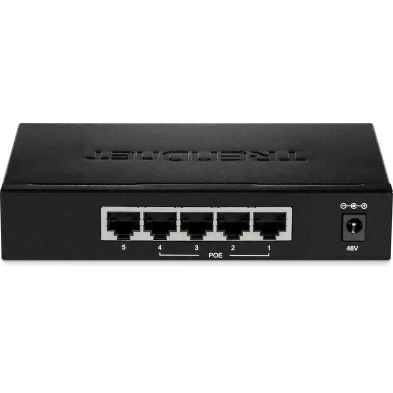 TRENDnet TPE-TG50ES EdgeSmart 5-Port Gigabit PoE+ Compliant Managed Network Switch
