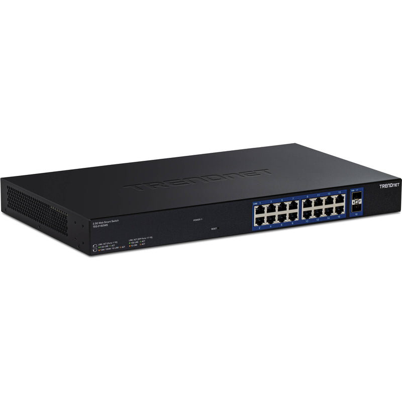 TRENDnet TEG-3182WS 16-Port 2.5G Managed Network Switch