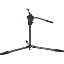 Sirui ST124 Carbon Fiber Tripod with VA-5X Fluid Head and BA-1 Binocular Adapter Kit