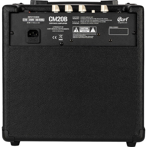 Cort Amplifier 20-Watt Bass Combo Amplifier