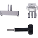 Niceyrig Magnetic Quick Release to Cold Shoe Adapter for DJI Osmo Action 4/3/2