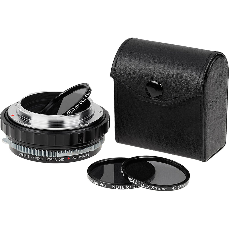 FotodioX DLX Stretch Adapter with ND Filter Set (Pentax K AF to L-Mount)