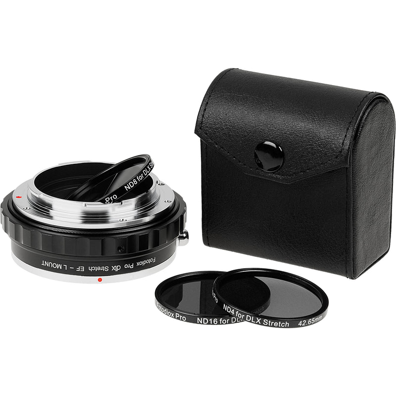 FotodioX DLX Stretch Adapter with ND Filter Set (Canon EF to L-Mount)