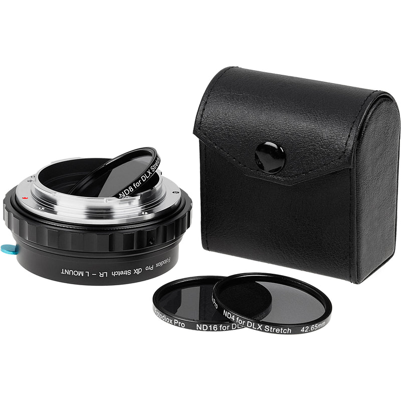 FotodioX DLX Stretch Adapter with ND Filter Set (Leica R to L-Mount)