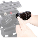 Niceyrig Video Tripod Side Plate with Rosette Mount (30T, M8 Thread)