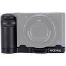 Niceyrig L-Shape Camera Grip for Sony ZV-1 II (Black)