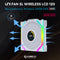Lian Li 120mm UNI FAN SL Wireless LCD ARGB Reverse Blade Case Fan (White)