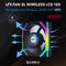 Lian Li 120mm UNI FAN SL Wireless LCD ARGB Reverse Blade Case Fan (Black, 3-Pack)