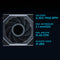 Lian Li 120mm UNI FAN SL Wireless LCD ARGB Reverse Blade Case Fan (Black, 3-Pack)