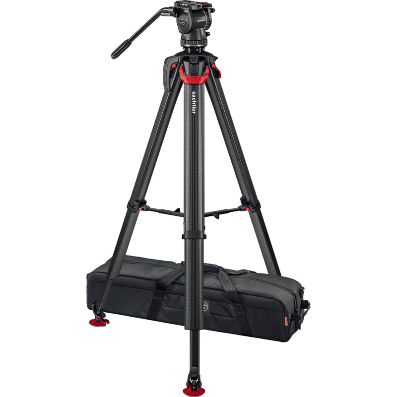 Sachtler FSB-8 Fluid Head & flowtech 75mm Tripod System MS Mk II