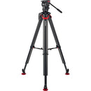 Sachtler FSB-6 Fluid Head & flowtech 75mm Tripod System MS Mk II