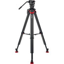 Sachtler FSB-6 Fluid Head & flowtech 75mm Tripod System MS Mk II