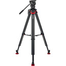 Sachtler FSB-6 Fluid Head & flowtech 75mm Tripod System MS Mk II