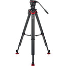 Sachtler FSB-6 Fluid Head & flowtech 75mm Tripod System MS Mk II
