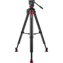 Sachtler FSB-8 Fluid Head & flowtech 75mm Tripod System MS Mk II