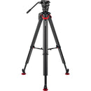 Sachtler FSB-8 Fluid Head & flowtech 75mm Tripod System MS Mk II