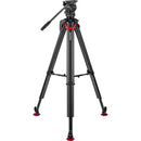 Sachtler FSB-8 Fluid Head & flowtech 75mm Tripod System MS Mk II