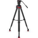 Sachtler FSB-8 Fluid Head & flowtech 75mm Tripod System MS Mk II