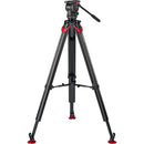 Sachtler FSB-8 Fluid Head & flowtech 75mm Tripod System MS Mk II
