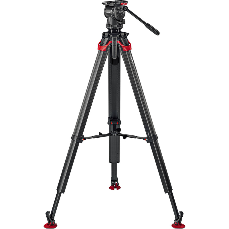 Sachtler FSB-8 Fluid Head & flowtech 75mm Tripod System MS Mk II