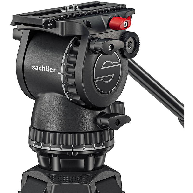 Sachtler FSB-8 Fluid Head & flowtech 75mm Tripod System MS Mk II