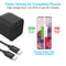 Naztech 30W USB-C PD Wall Charger with USB-C Cable (Black)