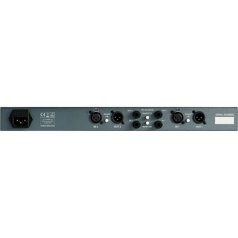 QUAGLIARDI PRO AUDIO Powergrid Duo Two-Slot 500-Series Horizontal Rack Chassis