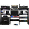 RAB Audio ProRak Guitar Studio Rack System (3 RU, Black Trim)