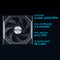 Lian Li 120mm UNI FAN SL Wireless ARGB Case Fan (Black)