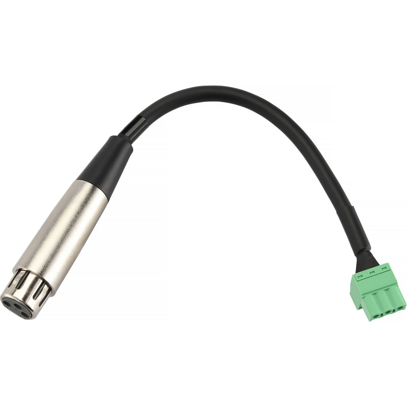 Pearstone AC-PHXFXF Female Phoenix to XLR Female Adapter Cable (9")