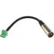 Pearstone AC-PHXFXM Female Phoenix to XLR Male Adapter Cable (9")