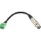 Pearstone AC-PHXMXF Male Phoenix to XLR Female Adapter Cable (9")