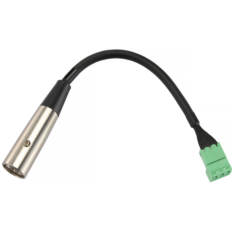 Pearstone AC-PHXMXM Male Phoenix to XLR Male Adapter Cable (9")
