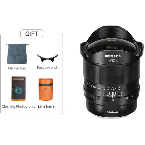 7Artisans 10mm f/2.8 Mark II Lens (Sony E)