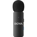 BOYA BY-V4 Ultracompact 4-Person Wireless Microphone System with 3.5mm TRS Connector for Cameras & Smartphones (2.4 GHz)