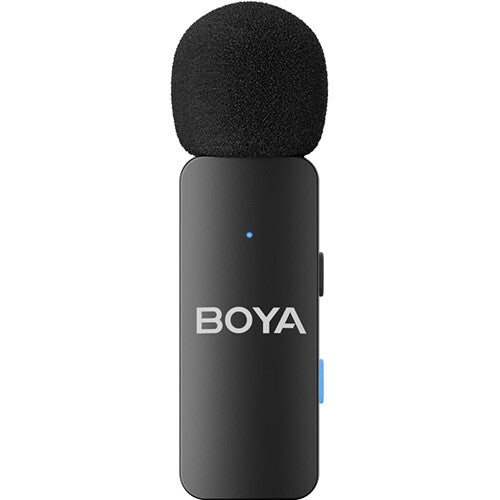 BOYA BY-V4 Ultracompact 4-Person Wireless Microphone System with 3.5mm TRS Connector for Cameras & Smartphones (2.4 GHz)