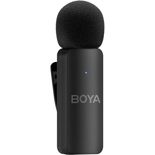 BOYA BY-V4 Ultracompact 4-Person Wireless Microphone System with 3.5mm TRS Connector for Cameras & Smartphones (2.4 GHz)
