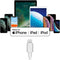 Naztech 20W USB-C PD Wall Charger with MFi Lightning Cable (White)