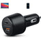 Naztech SpeedMax65 65W 2-Port USB Car Charger