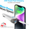 Naztech SpeedMax25 25W 2-Port USB Car Charger with Cable (White)