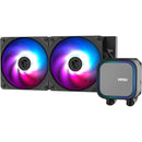 MSI MAG CORELIQUID A13 240mm ARGB AIO Liquid CPU Cooler (Black)