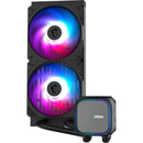 MSI MAG CORELIQUID A13 240mm ARGB AIO Liquid CPU Cooler (Black)