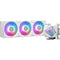 MSI MAG CORELIQUID I360 ARGB AIO Liquid CPU Cooler (White)