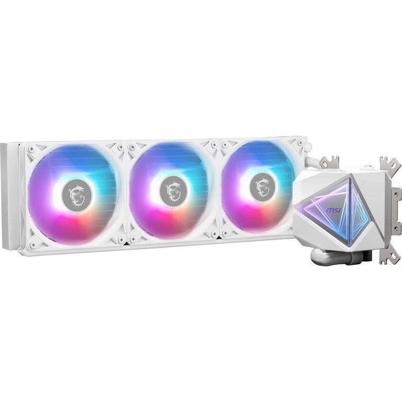 MSI MAG CORELIQUID I360 ARGB AIO Liquid CPU Cooler (White)