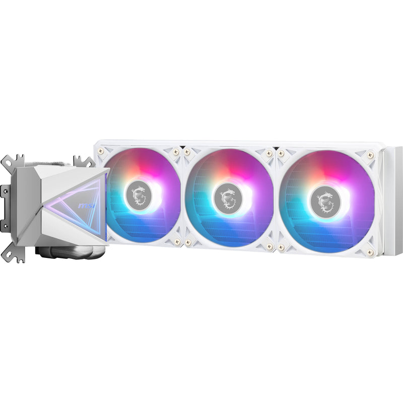 MSI MAG CORELIQUID I360 ARGB AIO Liquid CPU Cooler (White)