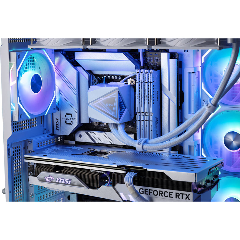MSI MAG CORELIQUID I360 ARGB AIO Liquid CPU Cooler (White)