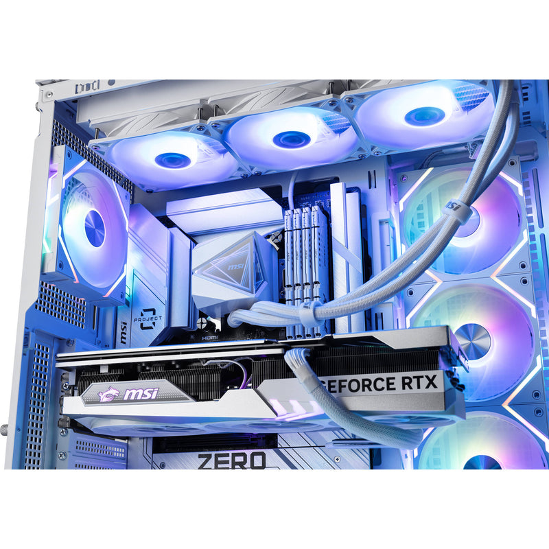 MSI MAG CORELIQUID I360 ARGB AIO Liquid CPU Cooler (White)