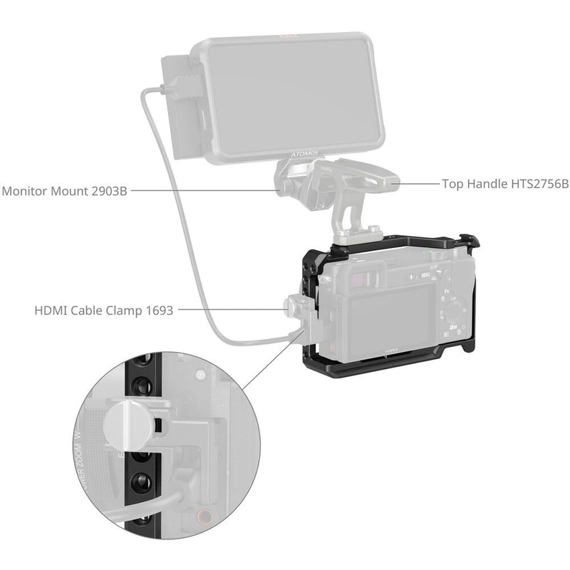 SmallRig Cage for Sony a6500/a6400/a6300/a6100