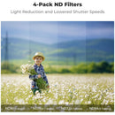 K&F Concept ND Filter Set for DJI Neo (4-Pack)